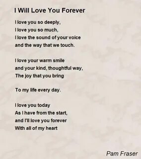 Love you forever Poems