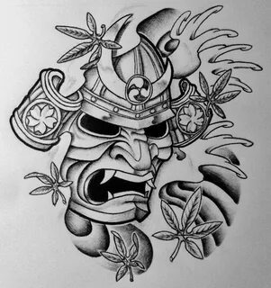 20+ Fantastic Ideas Japanese Samurai Oni Mask Drawing Inter 