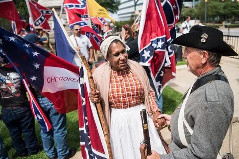 Confederate Flag Protest - About Flag Collections