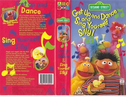 SESAME STREET GET UP AND DANCE AND SING YOURSELF SILLY ABC V