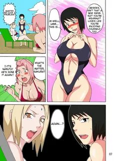 Tsunade's Obscene Beach (English Colorized Digital) - page07