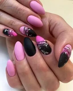21 Hot Pink And Black Nail Designs That Are Truly Amazing - 