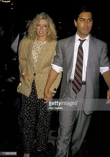 Donna Mills and Richard Holland during Fundraiser For Senato