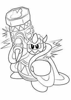 King Dedede Coloring Pages - Free Printable Coloring Pages f
