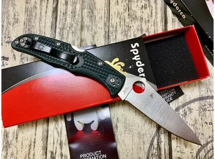 Нож складной Spyderco Endura 4, ZDP-189 Blade - купить в СПб