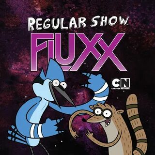 Regular Show ™ Fluxx Abbreviated Box Art Looney Labs