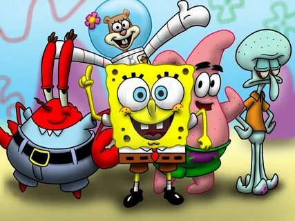 SpongeBob Squarepants and Friends - Fan Art by JIMENOPOLIX o