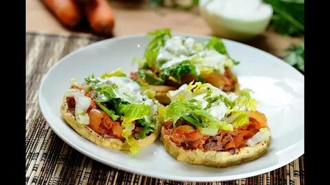 Sopes de carne deshebrada o tinga - Receta fácil de preparar