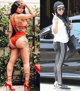 Blac Chyna’s Butt: Before & After Pics - Did She Remove Impl