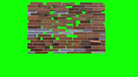 Fortnite Wall greenscreen stock footage - YouTube