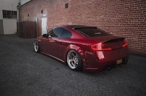 #Infiniti #G35 #Coupe #Modified #Slammed #Stance #SSR_Wheels