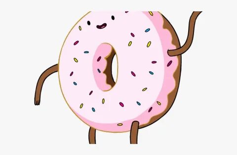 Adventure Time Clipart Png Transparent - Donut Cartoon Chara