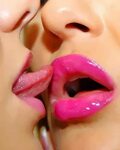 licking lips. Lush lips, Girls making out, Sexy lips