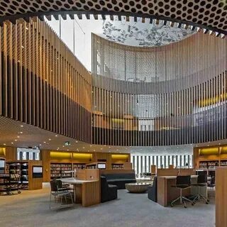 Perth City Library lighting for Kerry Hill Architects. AIA w