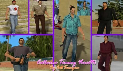 Some of Tommy Vercetti's outfits in 2021 Tommy, Grand theft 