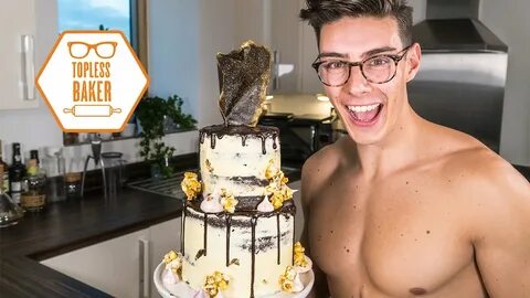 Naked Drip Cake Tutorial - Topless Baker - YouTube