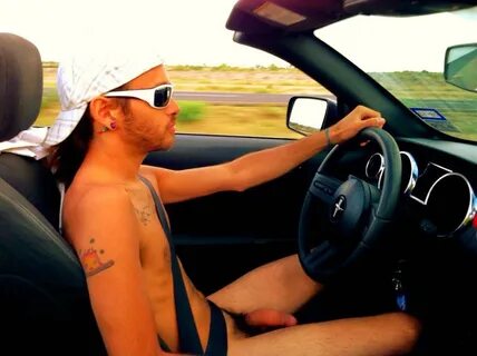 Men Driving Naked Truckers.