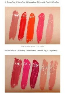 Clinique Pop Lacquer Lip Colour + Primer - обзор, отзывы, св