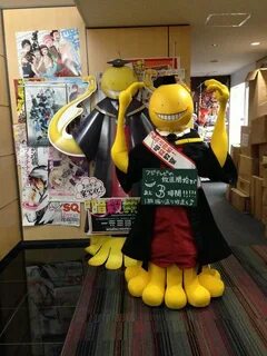 Koro-Sensei Takes a Trip Around Tokyo in Celebration of the 