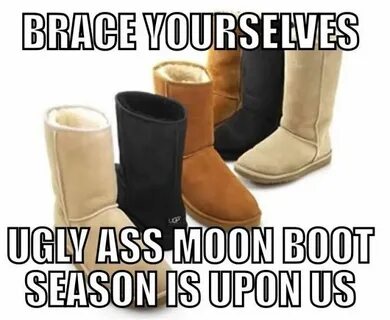 Lol! These really do have to be one of the (UGGliest) trends