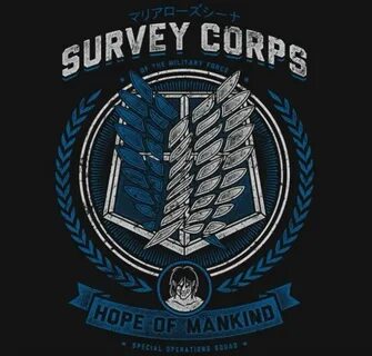 Survey Corps of the Military Force. Cool tshirt inspired by 