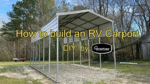 RV 101 ® - How to build an RV Carport - YouTube