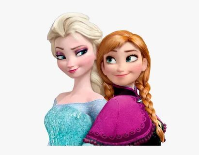 Frozen Anna And Elsa Clip Art, HD Png Download - kindpng