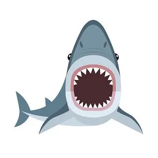 Shark Jaw Vector - Фото база