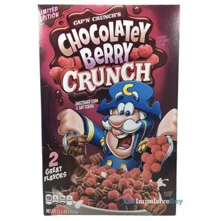 REVIEW: Cap'n Crunch's Chocolate Berry Crunch Cereal - The I