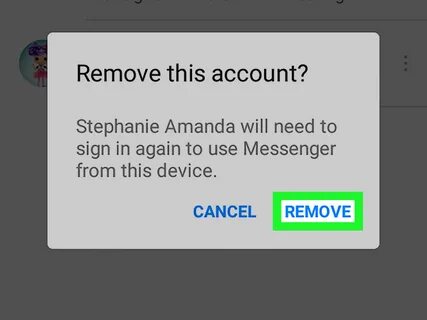 How To Remove Account On Messenger Iphone lifescienceglobal.