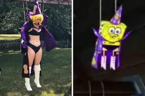 This Cosplayer Dresses As "SpongeBob" Memes And I Am Living 