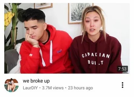 HEY MIYA We broke up, Laurdiy and alex wassabi, Breakup