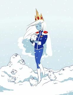 Finn the Ice Prince Adventure time anime, Ice king adventure