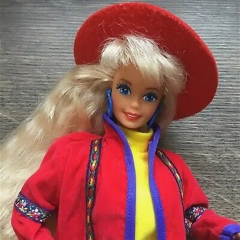 1990 Vintage Benetton кукла Барби Красная шляпа только. eBay
