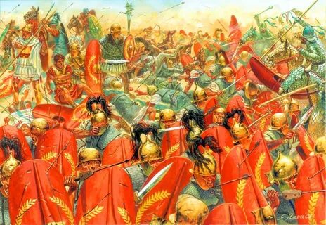 Battle of Carrhae, Part of the Roman–Parthian Wars- by G Rav