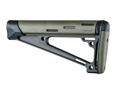Hogue Over Molded Fixed AR-15 Buttstock - OD Green - Daytona