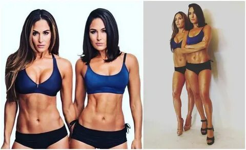 Bella Twins height, weigh and age. Opposite views on their b