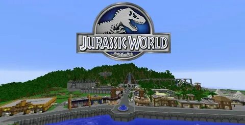 Карта Jurassic World - Юрский Мир для Майнкрафт 1.12.2/1.11.