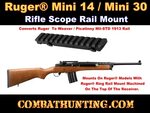 MRUBV2 Ruger Mini ® 14/Mini? 30 Scope Mount Rail - Ruger Min