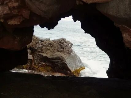 Sea-cave - Montserrat National Trust