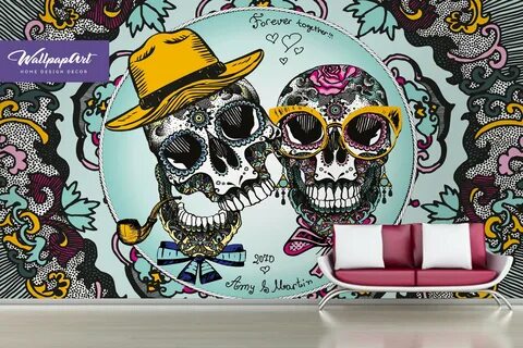 Sugar Skull Wallpaper For Home (69+ images)