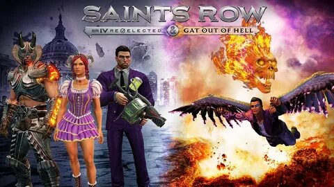 Купить лицензионный ключ Saints Row IV: Re-Elected & Gat out