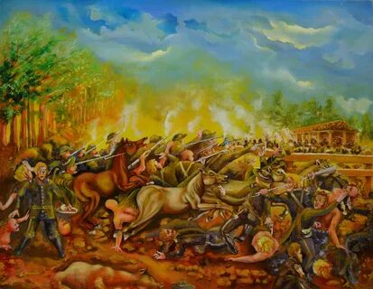 File:La batalla de San Jacinto, Nicaragua, Obra del artista 