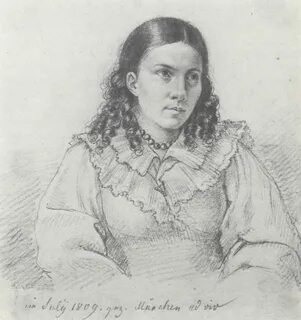 Grimm, Ludwig Emil: Bettina von Arnim, geb. Brentano - Zeno.org