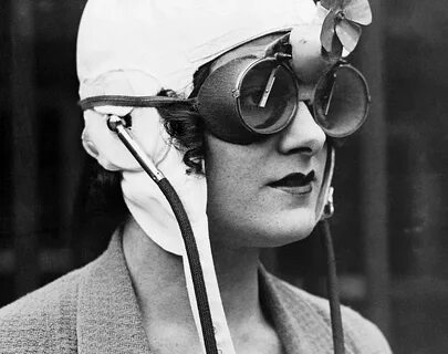 Rain Goggles for Race Drivers From the 1930s Vintage Everyda