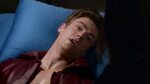 Grant Gustin as Barry Allen/Flash semi-shirtless in The Flas