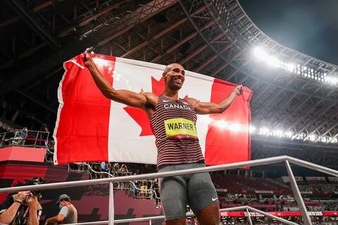 Living the dream: Damian Warner, Olympic decathlon champion.