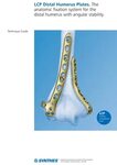 SYNTHES LCP DISTAL HUMERUS PLATES TECHNIQUE MANUAL Pdf Downl