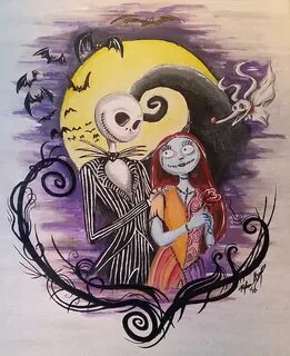 Jack Skellington And Sally Drawings at PaintingValley.com Ex