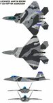 F-22 Raptor Aggressor by bagera3005 on DeviantArt Fighter ai
